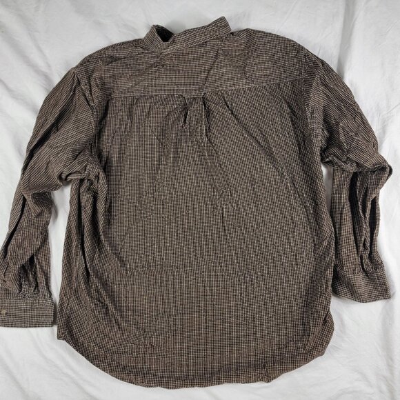 Pendleton Mens XL Brown Long Sleeve Button Down Shirt Casual Outdoor Formal - Picture 2 of 8